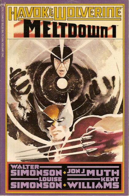 Havok and Wolverine: Meltdown Mexican Standoff |  Issue#1A | Year:1988 | Series: Wolverine | Pub: Marvel Comics | Direct Edition