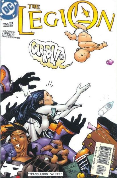 The Legion 72 Hours And Counting |  Issue#9 | Year:2002 | Series: Legion of Super-Heroes | Pub: DC Comics |