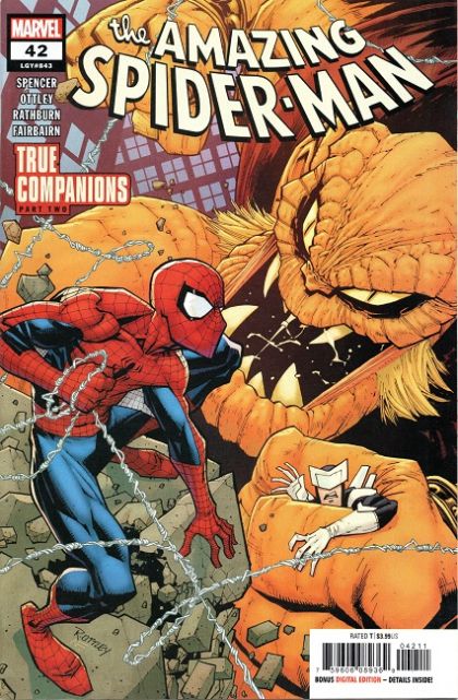The Amazing Spider-Man, Vol. 5 True Companions, Part Two |  Issue#42A | Year:2020 | Series: Spider-Man | Pub: Marvel Comics | Regular Ryan Ottley Cover