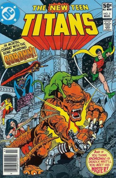 The New Teen Titans, Vol. 1 Trigon Lives! |  Issue#5B | Year:1980 | Series: Teen Titans | Pub: DC Comics | Newsstand Edition