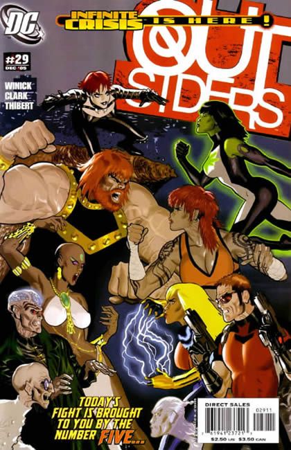 Outsiders, Vol. 3 Infinite Crisis - Unoriginal Sin, All Together Now |  Issue#29 | Year:2005 | Series: Outsiders | Pub: DC Comics |