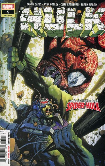 Hulk, Vol. 4 Smashtronaut, Smashtronaut!, Part Five |  Issue#5A | Year:2022 | Series: Hulk | Pub: Marvel Comics | Ryan Ottley Regular