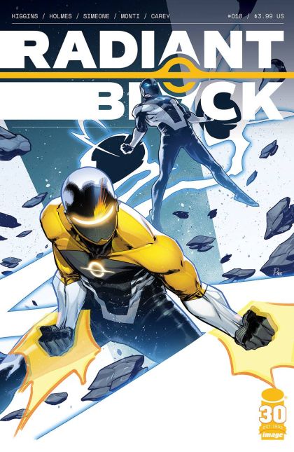 Radiant Black Yellow |  Issue#18B | Year:2022 | Series: Massive-Verse | Pub: Image Comics | Paris Alleyne Variant
