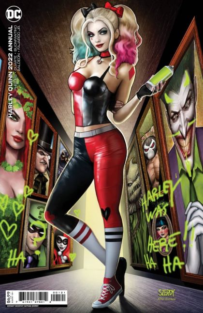 Harley Quinn 2022 Annual Task Force XX, Chapter 5 / What Happens in Vegas... |  Issue#1B | Year:2022 | Series:  | Pub: DC Comics | Nathan Szerdy Card Stock Variant