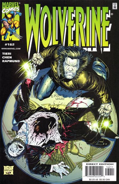 Wolverine, Vol. 2 The Hunted, Part One |  Issue#162A | Year:2001 | Series: Wolverine | Pub: Marvel Comics | Direct Edition