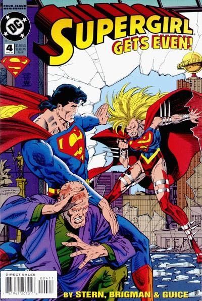 Supergirl, Vol. 3 The Big Hurt |  Issue#4A | Year:1994 | Series: Supergirl | Pub: DC Comics | Direct Edition