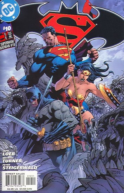 Superman / Batman The Supergirl From Krypton, Part Three: The Warrior |  Issue#10B | Year:2004 | Series:  | Pub: DC Comics | Jim Lee Variant