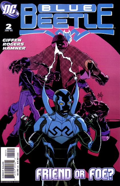 Blue Beetle, Vol. 8 Can't Go Home Again |  Issue#2A | Year:2006 | Series: Blue Beetle | Pub: DC Comics | Cully Hamner Regular