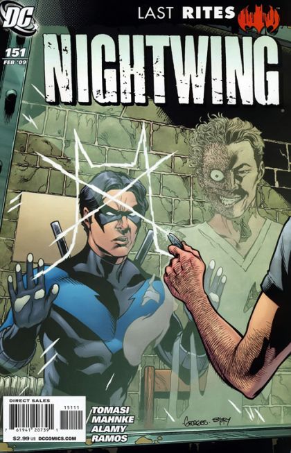 Nightwing, Vol. 2 Last Rites - The Great Leap, ... And Into the Black - Epilogue |  Issue#151A | Year:2008 | Series: Nightwing | Pub: DC Comics | Direct Edition