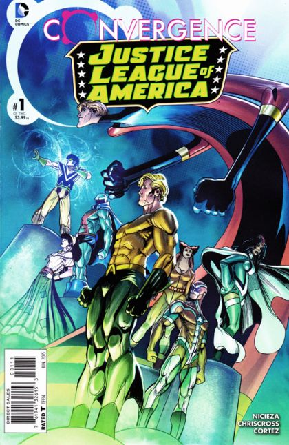 Convergence: Justice League America Convergence - Heroes Interrupted, Part 1 |  Issue#1A | Year:2015 | Series:  | Pub: DC Comics | ChrisCross Regular Cover