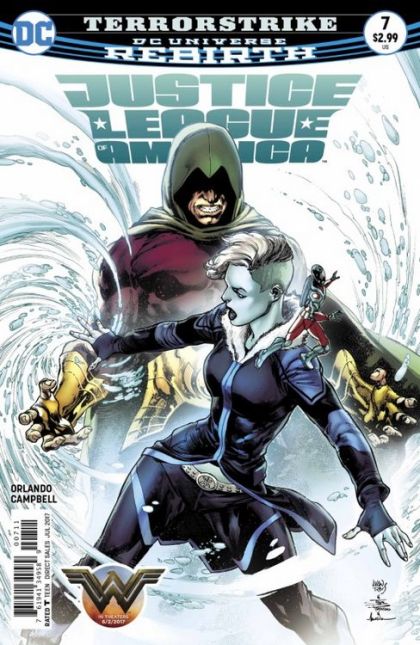 Justice League Of America, Vol. 5 Terrorstrike |  Issue#7A | Year:2017 | Series:  | Pub: DC Comics | Ivan Reis Regular Cover