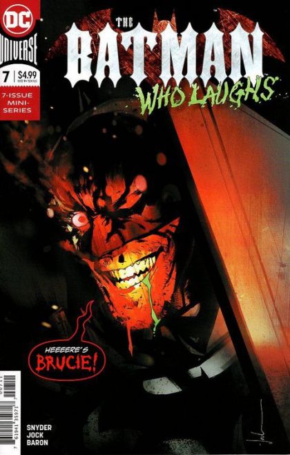The Batman Who Laughs (2018) The Laughing House, Part 7 |  Issue#7A | Year:2019 | Series:  | Pub: DC Comics | Regular Jock Cover