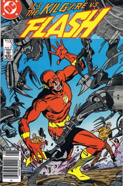 Flash, Vol. 2 The Kilg%re |  Issue#3C | Year:1987 | Series: Flash | Pub: DC Comics | Canadian Price Variant