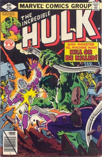 The Incredible Hulk, Vol. 1 Kill or Be Killed! |  Issue#236A | Year:1979 | Series: Hulk | Pub: Marvel Comics | Whitman Variant