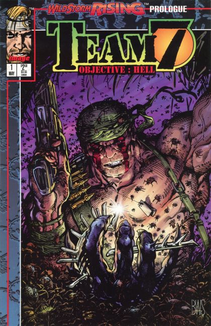 Team 7: Objective: Hell Wildstorm Rising - Prologue: The Wolves |  Issue#1A | Year:1995 | Series: Team 7 | Pub: Image Comics | Direct Edition