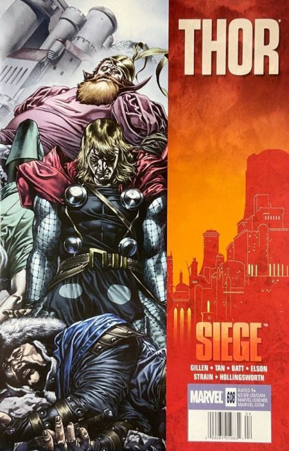 Thor, Vol. 3 Siege - Ragnarok, Part 2 |  Issue#608B | Year:2010 | Series: Thor | Pub: Marvel Comics | Mico Suayan Newsstand