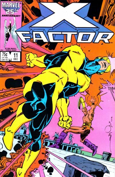 X-Factor, Vol. 1 Mutant Massacre - Part 10: Redemption! |  Issue#11A | Year:1986 | Series: X-Factor | Pub: Marvel Comics | Direct Edition