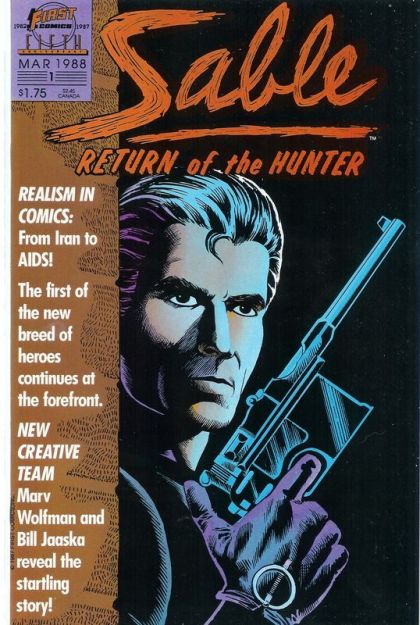 Sable Resting Place |  Issue#1 | Year:1987 | Series: Sable | Pub: First Comics |