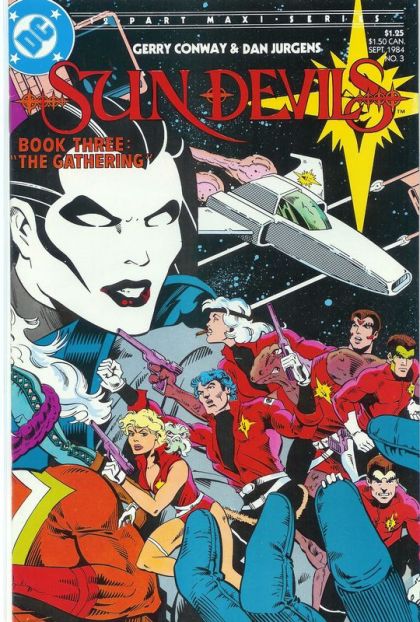 Sun Devils The Gathering part 3- A Myste of Night and Fog |  Issue#3 | Year:1984 | Series:  | Pub: DC Comics |