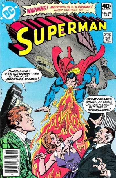 Superman, Vol. 1 Superman's Streak of Bad Luck |  Issue#346A | Year:1980 | Series: Superman | Pub: DC Comics |