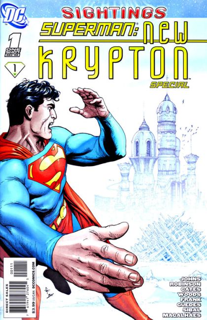 Superman: New Krypton Special New Krypton - Part One: New Krypton |  Issue#1A | Year:2008 | Series: Superman | Pub: DC Comics | Regular Gary Frank Cover