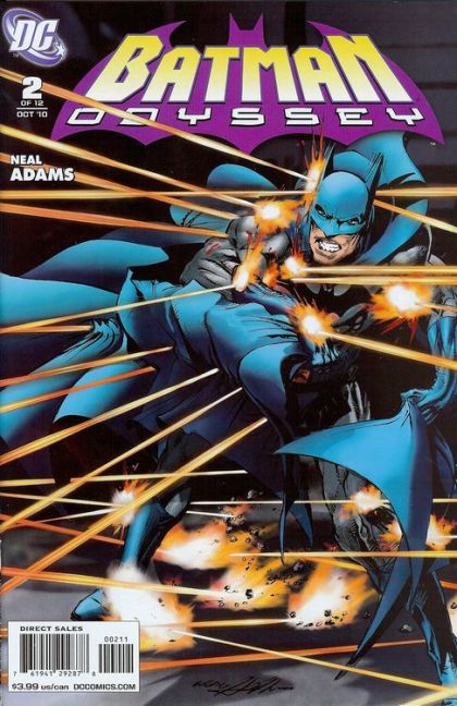 Batman: Odyssey, Vol. 1 Part 2 |  Issue#2A | Year:2010 | Series: Batman | Pub: DC Comics | Regular Neal Adams Cover