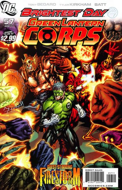 Green Lantern Corps, Vol. 1 The Weaponer, Conclusion |  Issue#57A | Year:2011 | Series: Green Lantern | Pub: DC Comics | Tyler Kirkham Regular