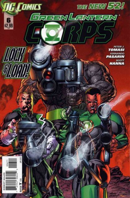 Green Lantern Corps, Vol. 2 Fearsome |  Issue#6 | Year:2012 | Series: Green Lantern | Pub: DC Comics | Andy Kubert Regular