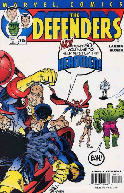 The Defenders, Vol. 2 Headhunt |  Issue#5 | Year:2001 | Series: Defenders | Pub: Marvel Comics |