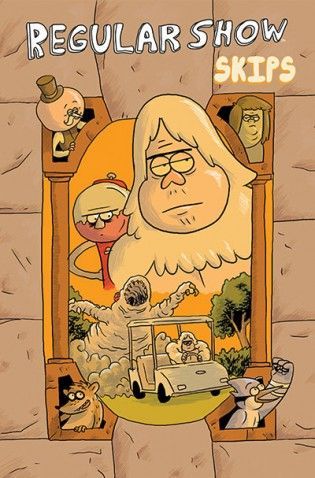 Regular Show Skips  |  Issue#1B | Year:2013 | Series: Regular Show | Pub: Boom! Studios | Kel McDonald Variant