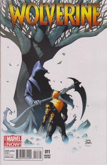 Wolverine, Vol. 6 The Last Wolverine Story, Part Two |  Issue#11B | Year:2014 | Series: Wolverine | Pub: Marvel Comics | 1:25 Variant