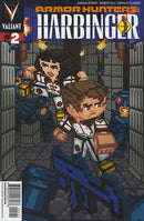 Armor Hunters: Harbinger Armor Hunters - Harbinger: Part 2 |  Issue#2B | Year:2014 | Series:  | Pub: Valiant Entertainment | Cvr B #ValiantCraft Var Santiago