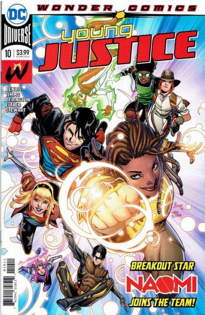 Young Justice, Vol. 3 Lost in the Multiverse, Part 4 |  Issue#10A | Year:2019 | Series:  | Pub: DC Comics | Regular John Timms Cover