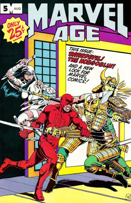 Marvel Age  |  Issue#5 | Year:1983 | Series:  | Pub: Marvel Comics |