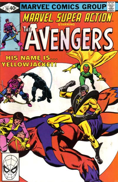 Marvel Super Action, Vol. 2 The Name is Yellowjacket |  Issue#20A | Year:1980 | Series:  | Pub: Marvel Comics |