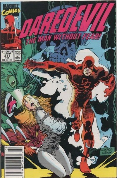 Daredevil, Vol. 1 Of Crowns and Horns |  Issue#277B | Year:1990 | Series: Daredevil | Pub: Marvel Comics | Newsstand Edition