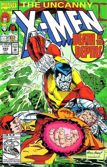 Uncanny X-Men, Vol. 1 The Last Morlock Story! |  Issue#293A | Year:1992 | Series: X-Men | Pub: Marvel Comics |