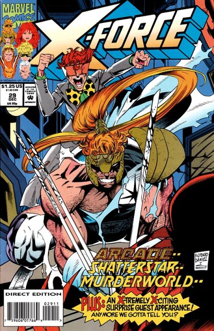 X-Force, Vol. 1 Toy Soldiers |  Issue#29A | Year:1993 | Series: X-Force | Pub: Marvel Comics |