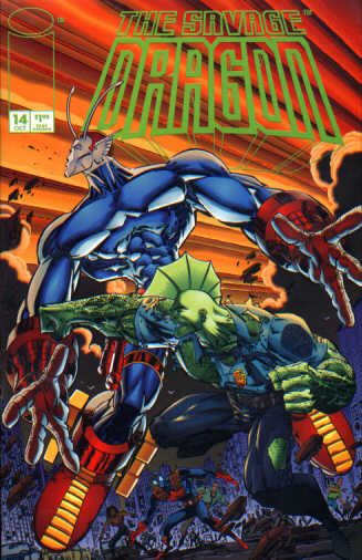 Savage Dragon, Vol. 2  |  Issue#14A | Year:1994 | Series: The Savage Dragon | Pub: Image Comics | Direct Edition