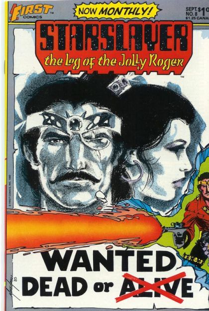 Starslayer, Vol. 1 The Raptor Is a Bird of Prey |  Issue#8 | Year:1983 | Series: Starslayer | Pub: First Comics |