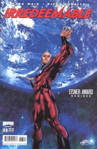 Irredeemable  |  Issue#13B | Year:2010 | Series:  | Pub: Boom! Studios | Cover B Chris Cross
