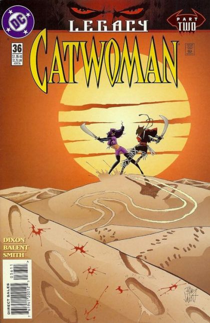 Catwoman, Vol. 2 Legacy - Part 2: The Best Of Enemies |  Issue#36A | Year:1996 | Series:  | Pub: DC Comics | Direct Edition