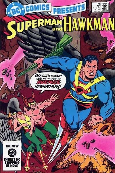 DC Comics Presents, Vol. 1 Wings Against the Stars! |  Issue#74A | Year:1984 | Series: DC Comics Presents | Pub: DC Comics | Direct Edition