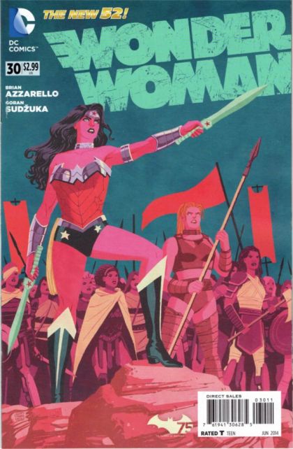 Wonder Woman, Vol. 4 Throne to the Wolves |  Issue#30A | Year:2014 | Series: Wonder Woman | Pub: DC Comics | Cliff Chiang Regular