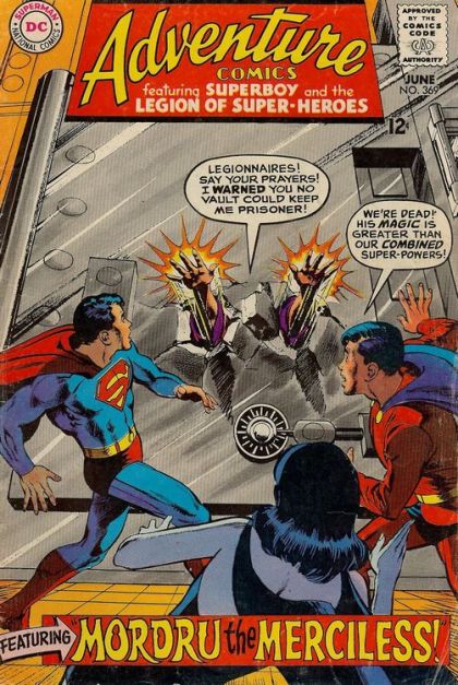 Adventure Comics, Vol. 1 Mordru The Merciless! |  Issue#369 | Year:1968 | Series:  | Pub: DC Comics |