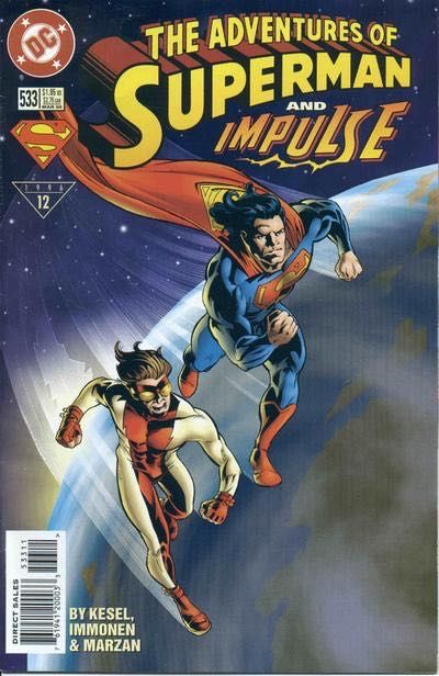 The Adventures of Superman Scavenger Hunt |  Issue#533A | Year:1996 | Series: Superman | Pub: DC Comics | Direct Edition
