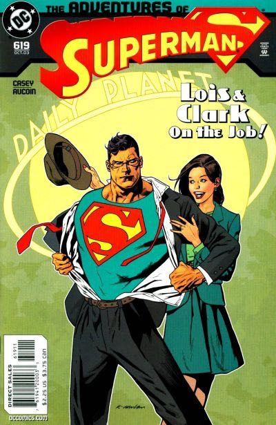 The Adventures of Superman Prestidigitation Nation |  Issue#619A | Year:2003 | Series: Superman | Pub: DC Comics | Direct Edition