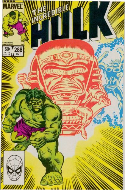 The Incredible Hulk, Vol. 1 Yellow Fever?! |  Issue#288A | Year:1983 | Series: Hulk | Pub: Marvel Comics | Direct Edition