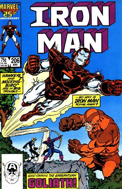 Iron Man, Vol. 1 Prisons |  Issue#206A | Year:1986 | Series: Iron Man | Pub: Marvel Comics | Direct Edition