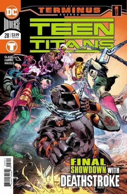 Teen Titans, Vol. 6 The Terminus Agenda, Part One |  Issue#28A | Year:2019 | Series:  | Pub: DC Comics | Carlo Pagulayan, Jason Paz & FCO Plasvencia Cover